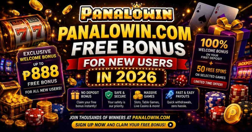Panalowin.com Free Bonus for New Users in 2026
