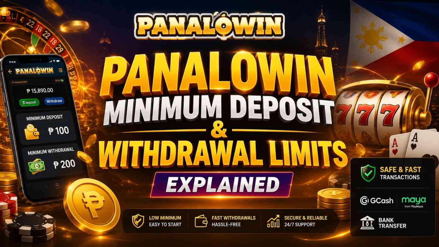 Panalowin-Minimum-Deposit-&-Withdrawal-Limits-Explained