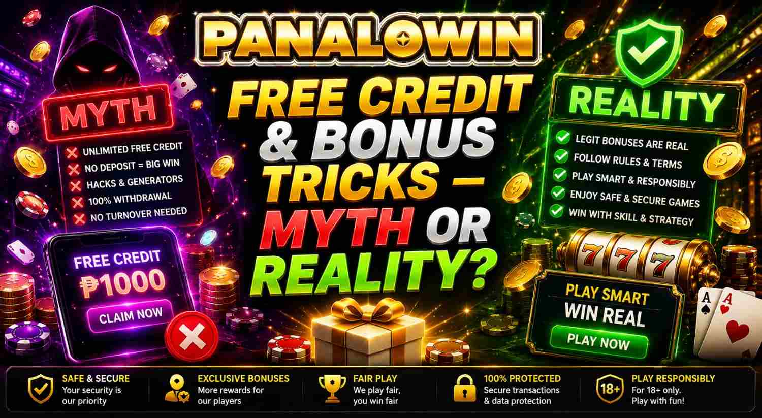 Panalowin Free Credit & Bonus Tricks – Myth or Reality?