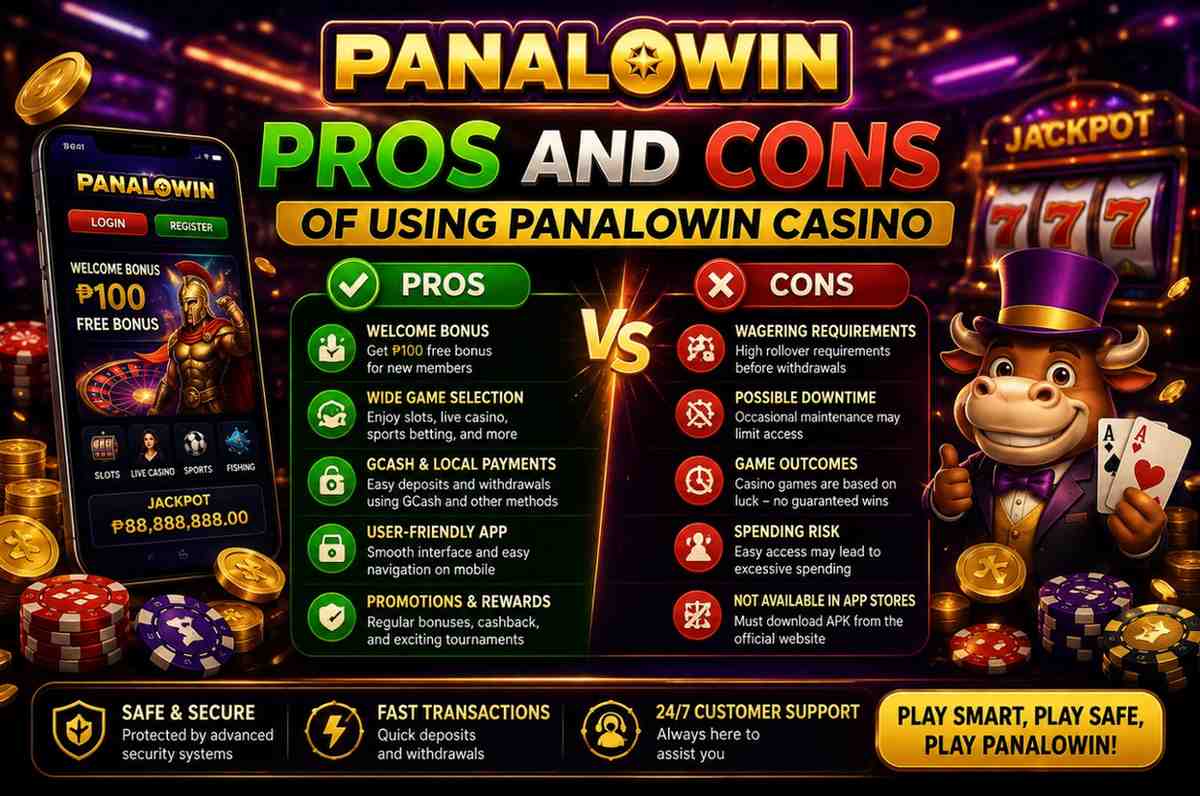 Pros and Cons of Using Panalowin Casino